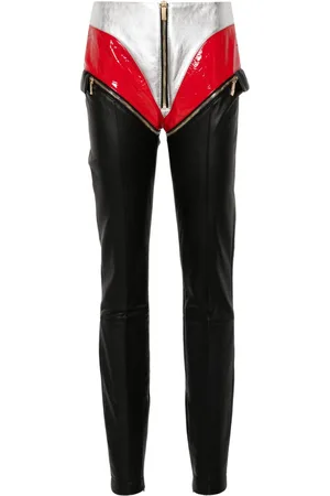 MITILIANE COUTURE Pantaloni con zip