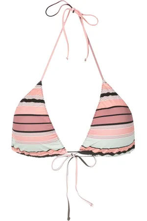 CLUBE BOSSA Top bikini Aava a righe