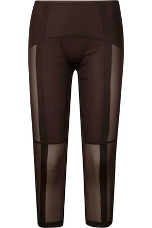 KNWLS Pantaloni crop con zip