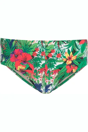 AMIR SLAMA Costume da bagno a fiori