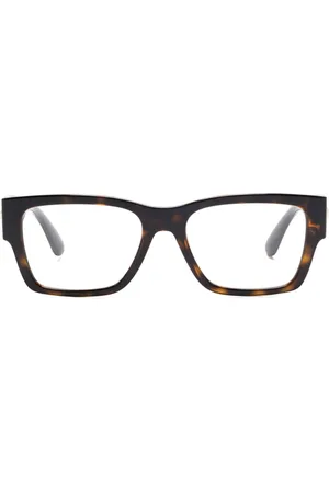 VERSACE Occhiali con effetto tartarugato