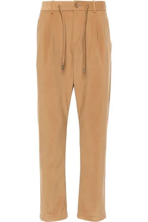 HERNO Pantaloni con placca logo