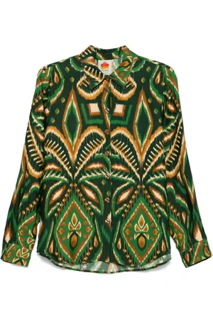 Farm Rio Camicia Pineapple Ikat