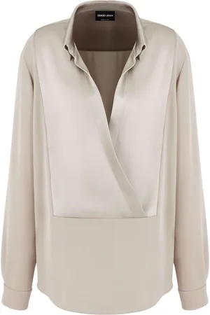 Giorgio Armani Blusa drappeggiata