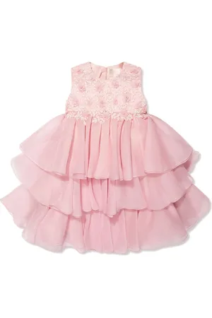 Maison Ava Abito Lumi in tulle con ricamo