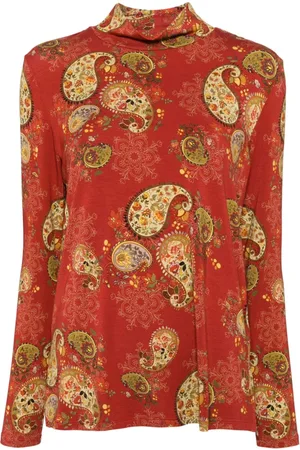 JOHNNY WAS T-shirt con stampa paisley