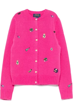 Ralph Lauren Cardigan con ricamo