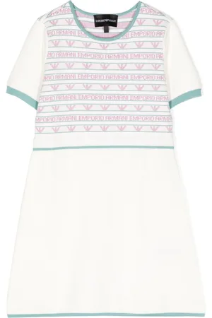 Emporio Armani Abito midi con logo