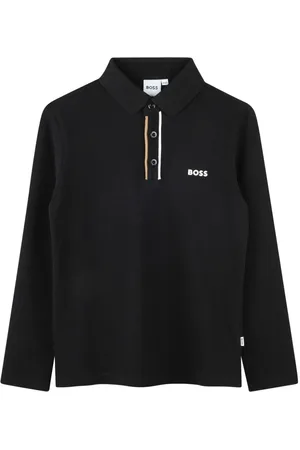 HUGO BOSS Polo a maniche lunghe