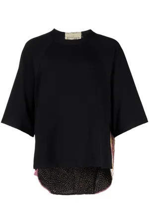 BY WALID T-shirt con ricamo a fiori