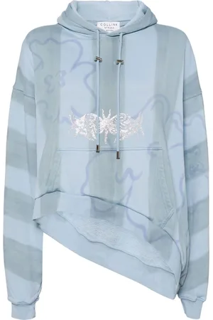 Collina Strada Felpa Flower Stripe con cappuccio