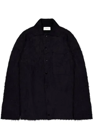 LANEUS Camicia con colletto ampio