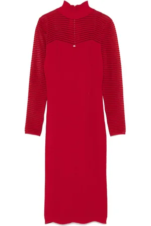 Elisabetta Franchi Abito midi spigato