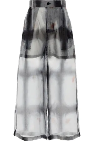 Feng Chen Wang Pantaloni a vita alta
