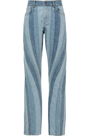 MUGLER Jeans dritti Spiral