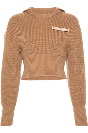 Marine Serre Maglione Half Cardigan Knit Sailor