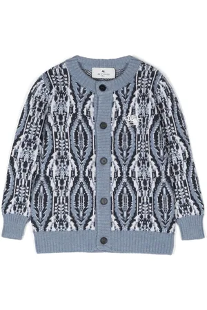 Etro Cardigan con ricamo Pegaso