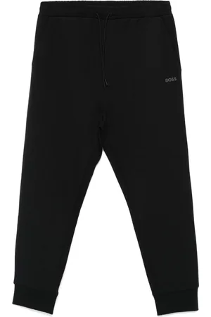 HUGO BOSS Pantaloni sportivi con logo gommato