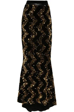 Styland Gonna lunga con paillettes