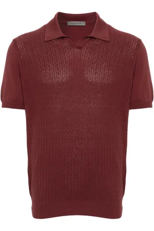 corneliani Polo con ricamo logo