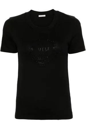 Moncler T-shirt con strass