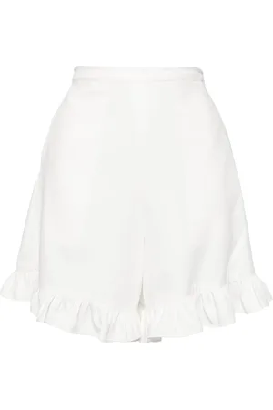 Bambah Shorts Hibiscus con ruches