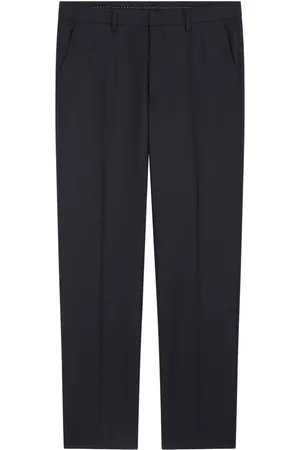 DRIES VAN NOTEN Pantaloni affusolati con pieghe