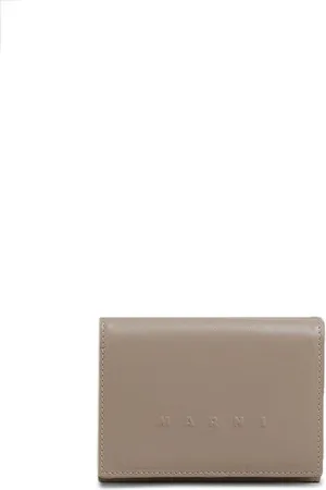 Marni Portafoglio con logo goffrato