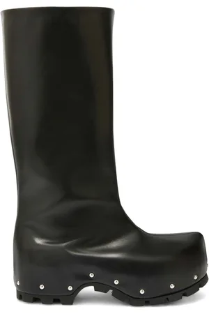 Jil Sander Stivali al ginocchio con borchie
