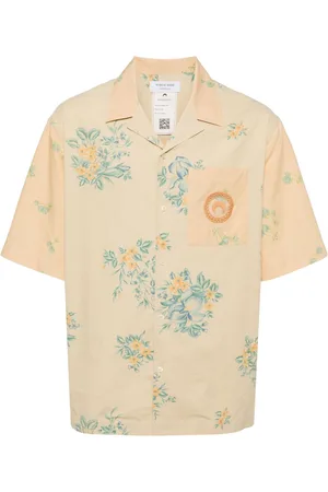 Marine Serre Camicia a fiori