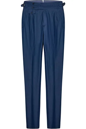 Franzese Pantaloni Principe Di Savoia affusolati