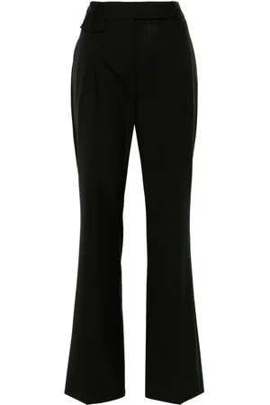 SEMICOUTURE Pantaloni con piega