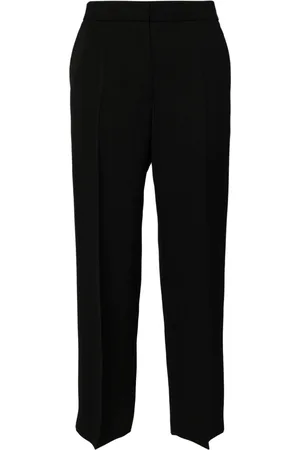 Jil Sander Pantaloni dritti a vita alta