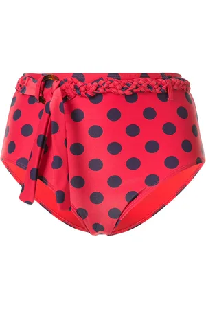 Duskii Slip bikini a vita alta Cerise