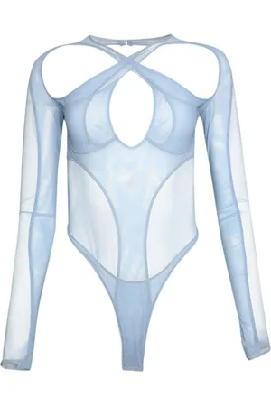MUGLER Body con dettaglio cut-out