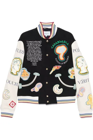 Casablanca Bomber con design patchwork