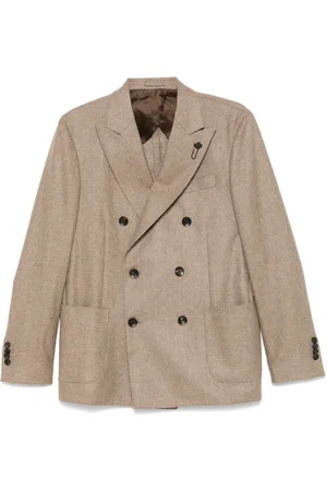 LARDINI Blazer con motivo Principe di Galles