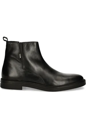 HUGO BOSS Stivaletti in pelle