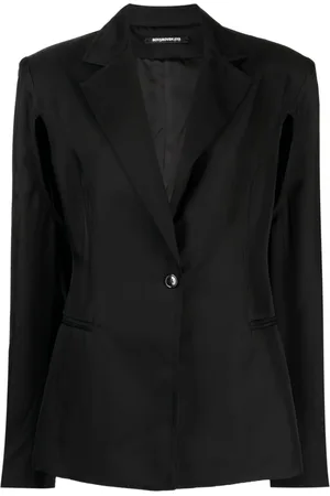 Boyarovskaya Blazer monopetto con dettaglio cut-out