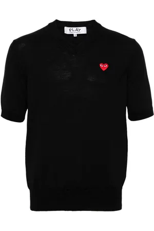 Comme des Garçons Maglione con applicazione