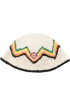 Casablanca Cappello bucket con applicazione