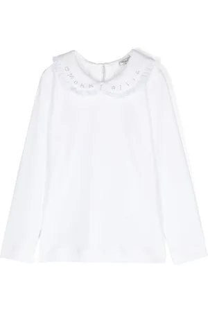 MONNALISA T-shirt con strass