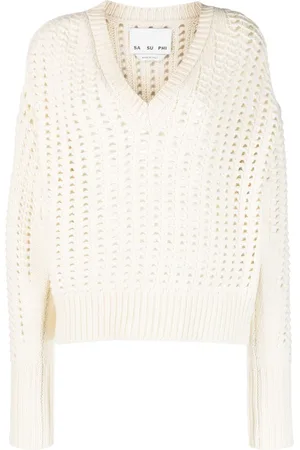 Sa Su Phi Maglione con scollo a V