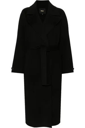 Maje Cappotto lungo con cintura