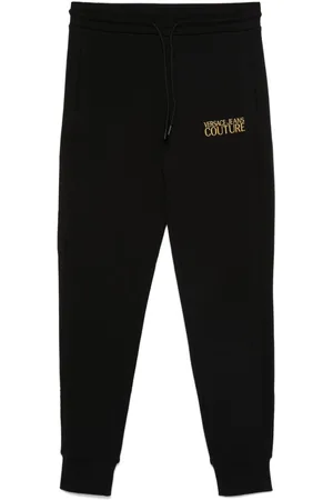 VERSACE Pantaloni sportivi con ricamo