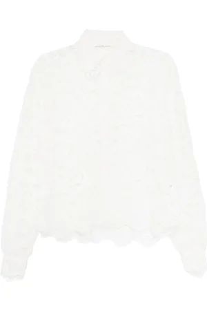 ERMANNO SCERVINO Camicia in pizzo a corda