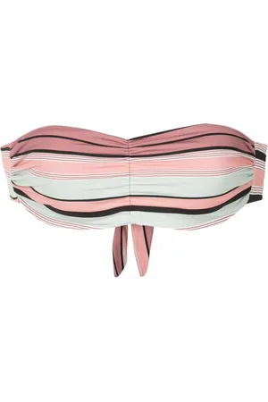 CLUBE BOSSA Top bikini Venet a righe