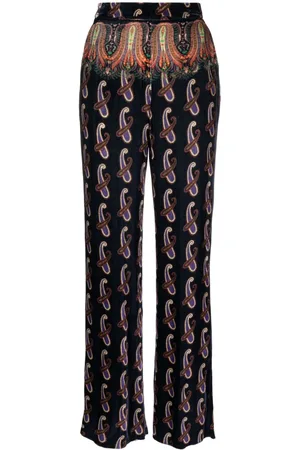 Etro Pantaloni con motivo jacquard