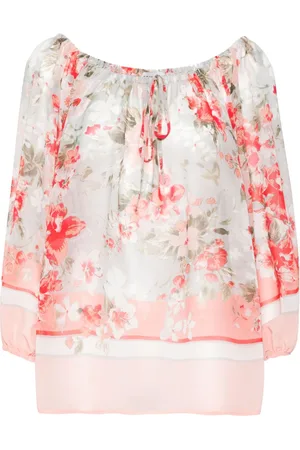 Ermanno Firenze Blusa a fiori Berry