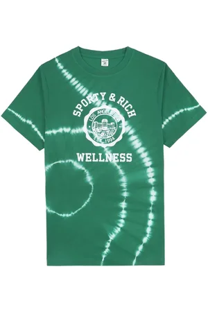 Sporty & Rich T-shirt con fantasia tie dye